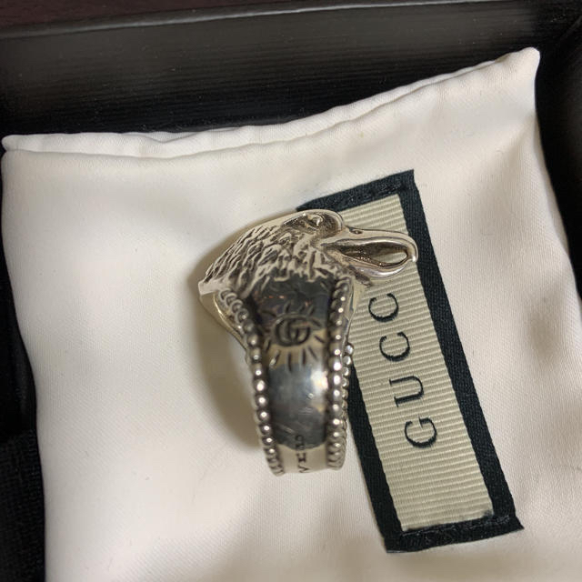 Gucci(グッチ)のgucci シルバー　イーグルリング メンズのアクセサリー(リング(指輪))の商品写真