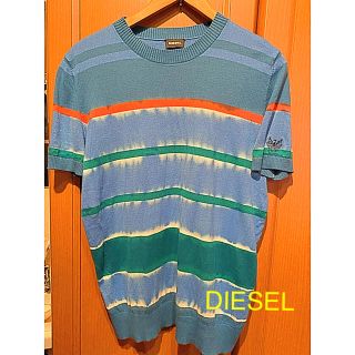 ディーゼル(DIESEL)のディーゼル DIESEL 半袖　綿ニット　Sサイズ　値下げしました❗️(Tシャツ/カットソー(半袖/袖なし))