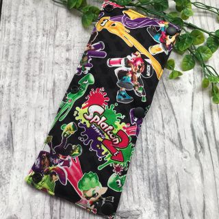 再入荷！ 即購入ok♡ 水筒肩紐カバー スプラトゥーン2  ブラック(外出用品)