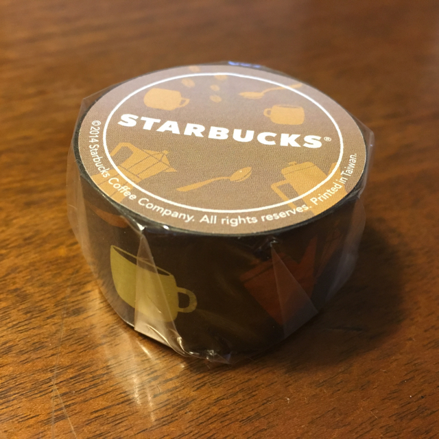 Starbucks Coffee(スターバックスコーヒー)の台湾 スターバックス マスキングテープ インテリア/住まい/日用品の文房具(その他)の商品写真