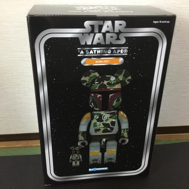 MEDICOM TOY(メディコムトイ)のSTAR WARS X BAPE BE@RBRICK 100% & 400%  エンタメ/ホビーのフィギュア(その他)の商品写真