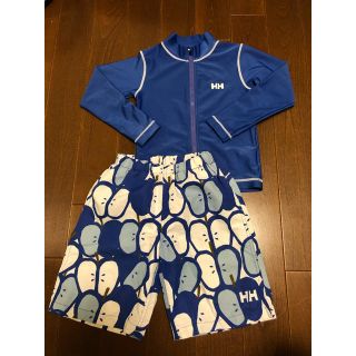 ヘリーハンセン(HELLY HANSEN)のヘリーハンセン☆オシャレ水着&ラッシュガードセット120cm(水着)