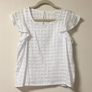 シマムラ(しまむら)の♡  新品   爽やかトップス  ♡(シャツ/ブラウス(半袖/袖なし))