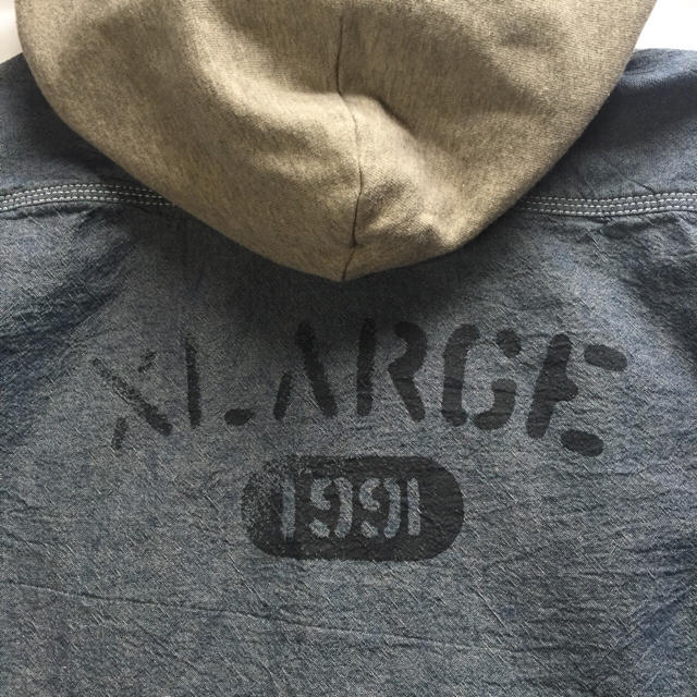 XLARGE(エクストララージ)の【X-LARGE】【M】フードシャツ メンズのトップス(シャツ)の商品写真