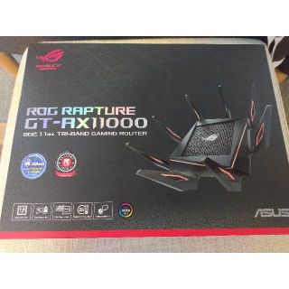 エイスース(ASUS)のyonsyakudama様用★超美品 ASUS ゲーミング GT-AX11000(PC周辺機器)