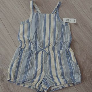 ベビーギャップ(babyGAP)のbabyGAP ストライプサロペット 新品(ワンピース)