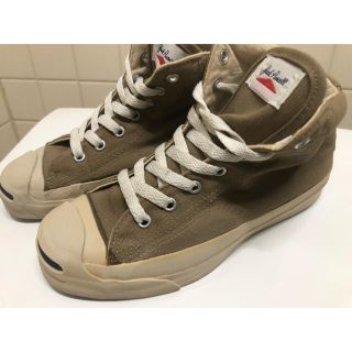 コンバース(CONVERSE)の90s USA製 コンバース ジャックパーセル キャンバス MID 23センチ(スニーカー)