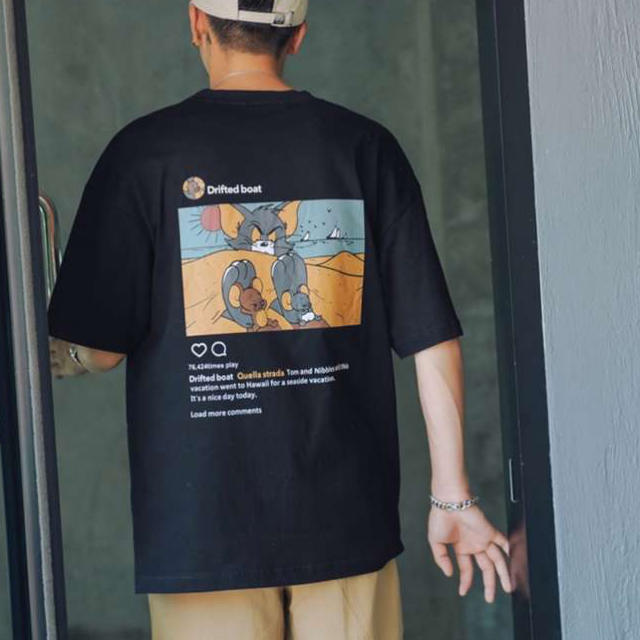 UNDERCOVER(アンダーカバー)のToAnJ 大人気　トムとジェリー　バッグプリントTシャツ メンズのトップス(Tシャツ/カットソー(半袖/袖なし))の商品写真