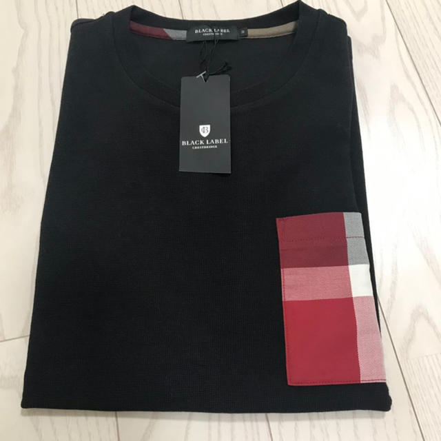 BLACK LABEL CRESTBRIDGE(ブラックレーベルクレストブリッジ)の新品　ブラック　レーベル　クレストブリッジ　tシャツ メンズのトップス(Tシャツ/カットソー(半袖/袖なし))の商品写真