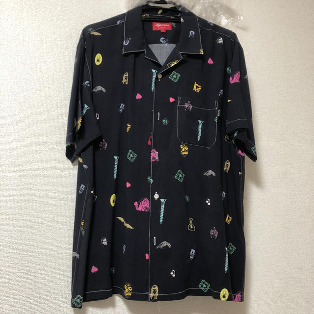 【Lサイズ】Supreme Deep Space Rayon S/S Shirt