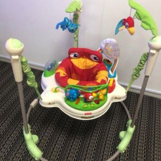 フィッシャープライス(Fisher-Price)のフィッシャープライス レインフォレスト ジャンパルー(ベビージム)