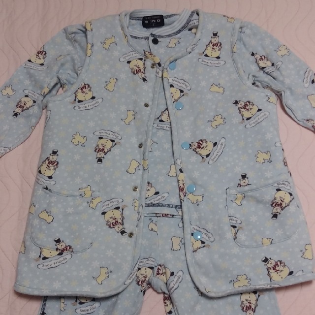 110センチ　パジャマ&スリーパー キッズ/ベビー/マタニティのキッズ服男の子用(90cm~)(パジャマ)の商品写真