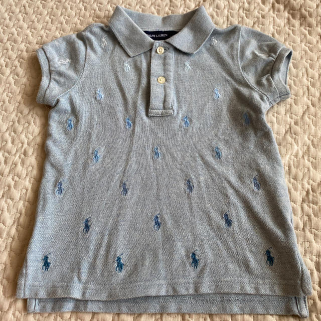 Ralph Lauren(ラルフローレン)の【美品】ラルフローレン ポロシャツ 女の子4サイズ110 キッズ/ベビー/マタニティのキッズ服女の子用(90cm~)(Tシャツ/カットソー)の商品写真