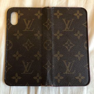 ルイヴィトン(LOUIS VUITTON)のルイヴィトン　アイフォンX ケース　箱つき(iPhoneケース)