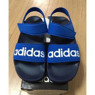 アディダス(adidas)のアディダス  adidas 24cm サンダル　子供　キッズ　新品　未使用(サンダル)