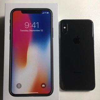 アイフォーン(iPhone)のiPhone10 64GB 中古(スマートフォン本体)