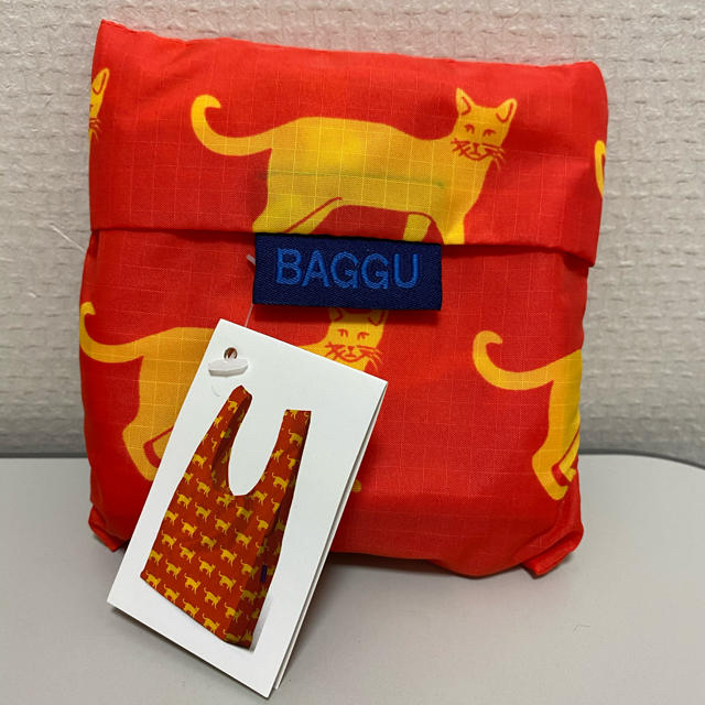 [新品未使用]BAGGU♡ねこ レディースのバッグ(エコバッグ)の商品写真