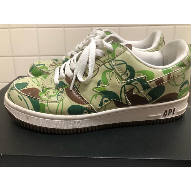 A BATHING APE(アベイシングエイプ)のAPE BAPESTA US7.5 メンズの靴/シューズ(スニーカー)の商品写真