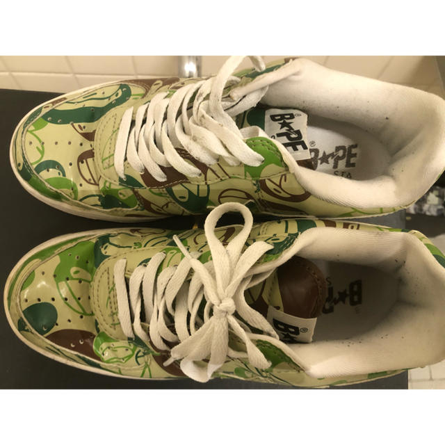 A BATHING APE(アベイシングエイプ)のAPE BAPESTA US7.5 メンズの靴/シューズ(スニーカー)の商品写真