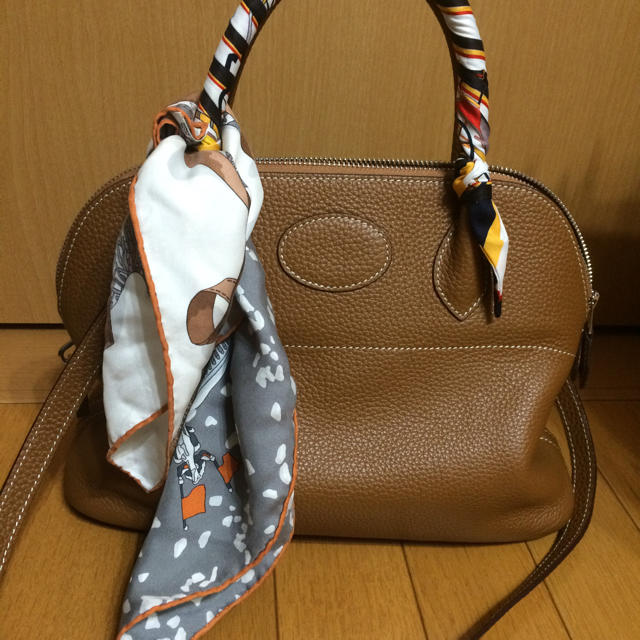 Hermes(エルメス)のHERMESミニスカーフ レディースのファッション小物(バンダナ/スカーフ)の商品写真