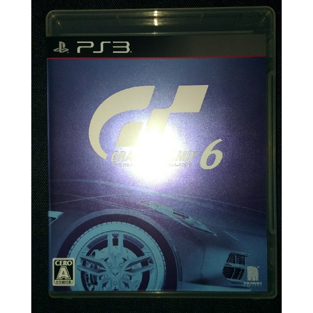 PlayStation3(プレイステーション3)のGRAN TURISMO 6 PS3 エンタメ/ホビーのゲームソフト/ゲーム機本体(家庭用ゲームソフト)の商品写真
