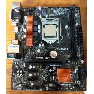 セット Pentium G4560 + M/B Asrock H110M-HDV