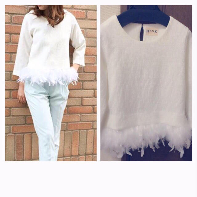 LE CIEL BLEU - フェザートップスの通販 by STUNNING CLOTHES