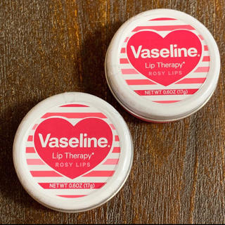 ヴァセリン(Vaseline)のヴァセリン リップセラピー ローズ Vaseline 2個セット リップ ピンク(リップケア/リップクリーム)
