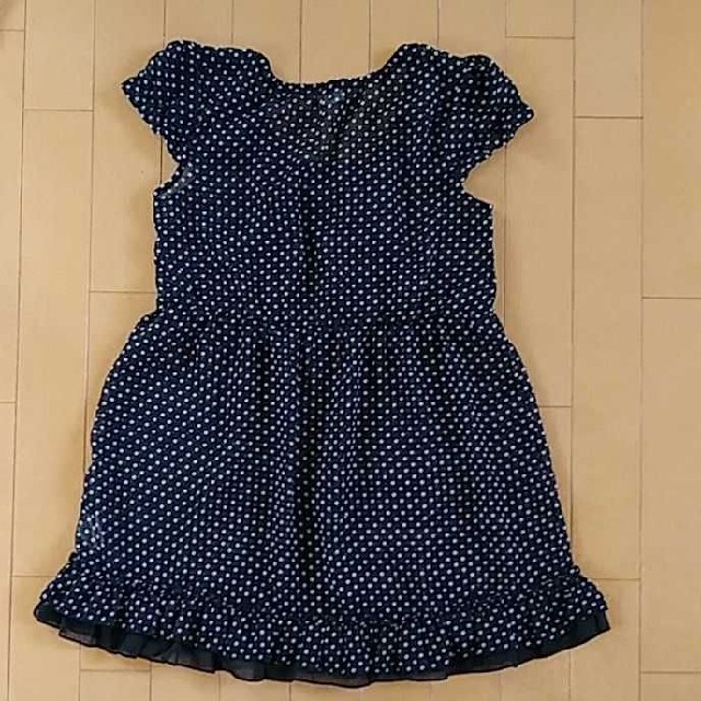 ガールズ エンジェルラブ シースルーワンピース・チェニック 140cm キッズ/ベビー/マタニティのキッズ服女の子用(90cm~)(ワンピース)の商品写真