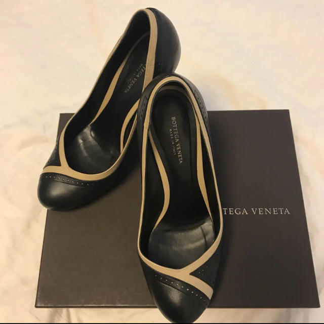 ボッテガヴェネタ BOTTEGA VENETA 36.5 チャンキーヒール