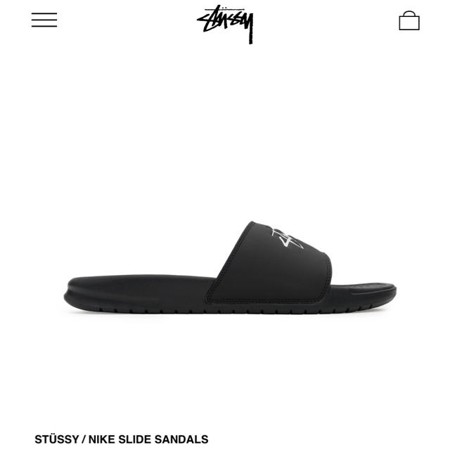 STUSSY(ステューシー)のSTÜSSY / NIKE SLIDE SANDALS メンズの靴/シューズ(サンダル)の商品写真