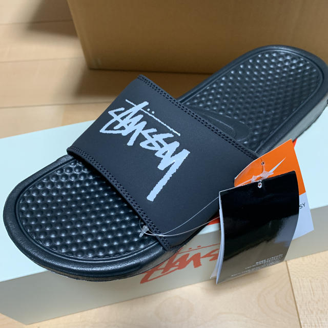 STUSSY(ステューシー)のSTÜSSY / NIKE SLIDE SANDALS メンズの靴/シューズ(サンダル)の商品写真