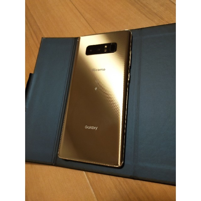 SAMSUNG(サムスン)の【SAMSUNG】Galaxy Note 8 /Gold【SIMフリー】 スマホ/家電/カメラのスマートフォン/携帯電話(スマートフォン本体)の商品写真