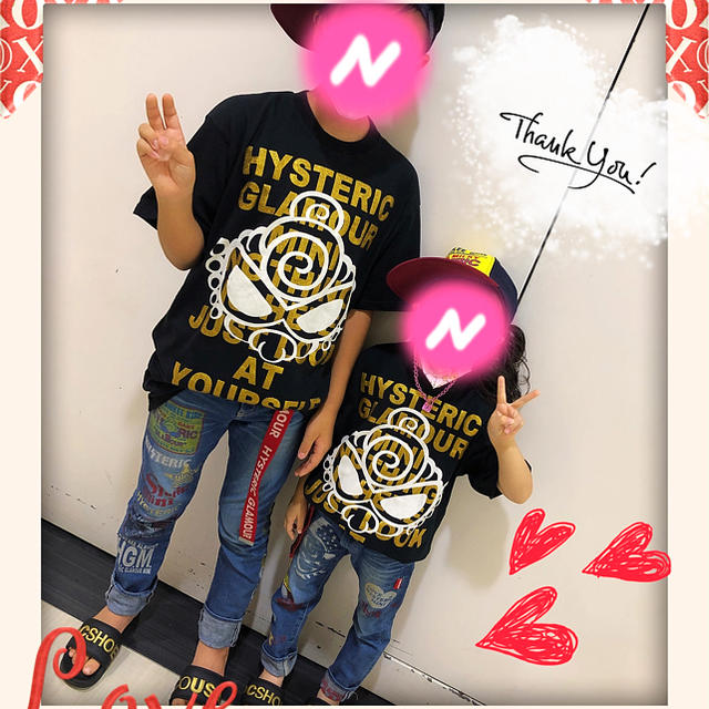 HYSTERIC MINI(ヒステリックミニ)の❤専用 キッズ/ベビー/マタニティのキッズ服女の子用(90cm~)(Tシャツ/カットソー)の商品写真