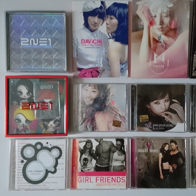 韓国 K-POP CD 12枚セット/DAVICHI・2NE1・NICOLECD