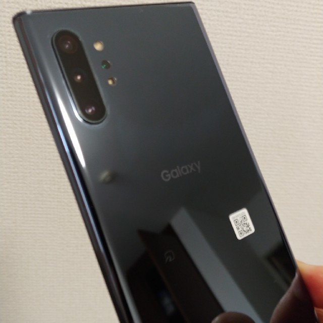 Galaxy Note10+ オーラブラック ギャラクシーノートプラス