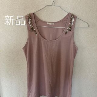 ジーユー(GU)の新品♡GU レディースタンクトップ トップス (Tシャツ(半袖/袖なし))