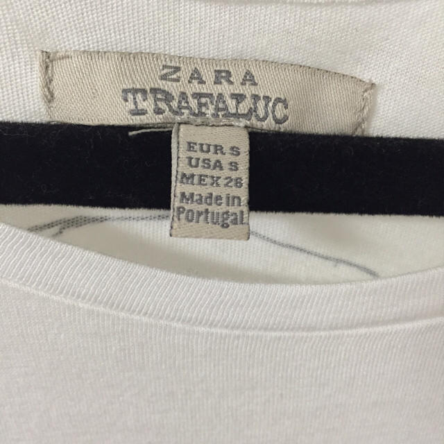 ZARA(ザラ)のZARA†スカルプリントトップス レディースのトップス(Tシャツ(半袖/袖なし))の商品写真