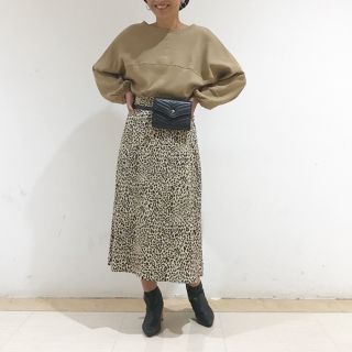 MARNI レオパード　ロングスカート