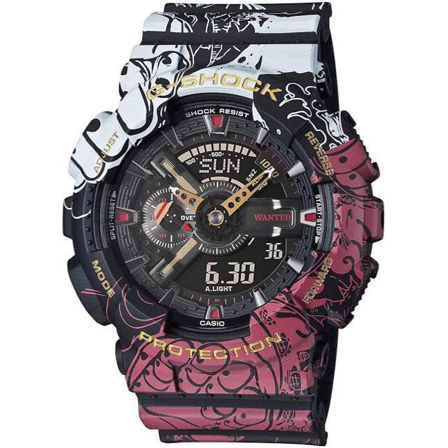 時計ONE PIECE G-SHOCK ga-110jdb-1a4jr