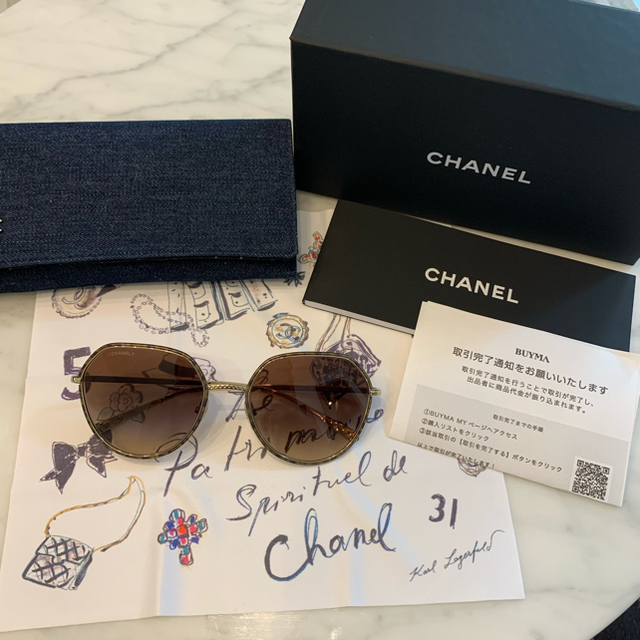 CHANEL(シャネル)のCHANEL シャネル　サングラス レディースのファッション小物(サングラス/メガネ)の商品写真