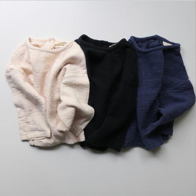  simple tops 韓国子供服 キッズ/ベビー/マタニティのキッズ服女の子用(90cm~)(Tシャツ/カットソー)の商品写真