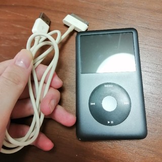 アップル(Apple)のiPod　Classic　160GB  black(ポータブルプレーヤー)