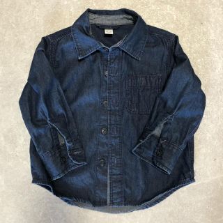 ギャップキッズ(GAP Kids)のGAP インディゴデニムシャツ(ブラウス)