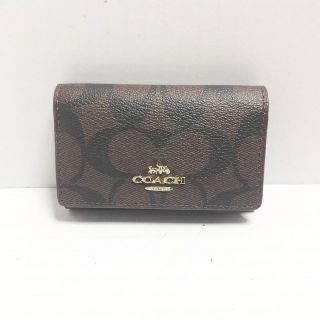 コーチ(COACH)のコーチ キーケース シグネチャー柄 F77998(キーケース)