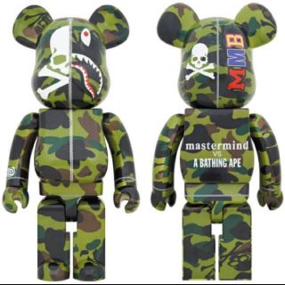 メディコムトイ(MEDICOM TOY)のmastermind VS BAPE®️ BE@RBRICK 1000%(その他)