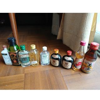 サントリー(サントリー)のヴィンテージ 古酒 ミニボトル 9本セット(その他)