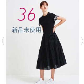 【新品】BALLERINA TEE DRESS 36サイズ≡borders(ロングワンピース/マキシワンピース)