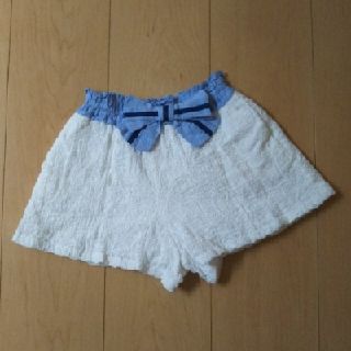 トッカ(TOCCA)の【値下げ】TOCCA 刺繍 キュロット 100cm(パンツ/スパッツ)