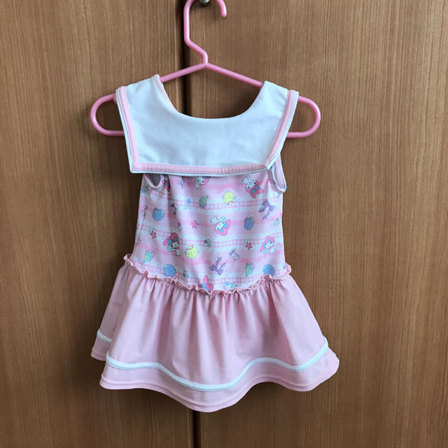 サンリオ(サンリオ)のサンリオ♡マイメロディ水着100cm キッズ/ベビー/マタニティのキッズ服女の子用(90cm~)(水着)の商品写真